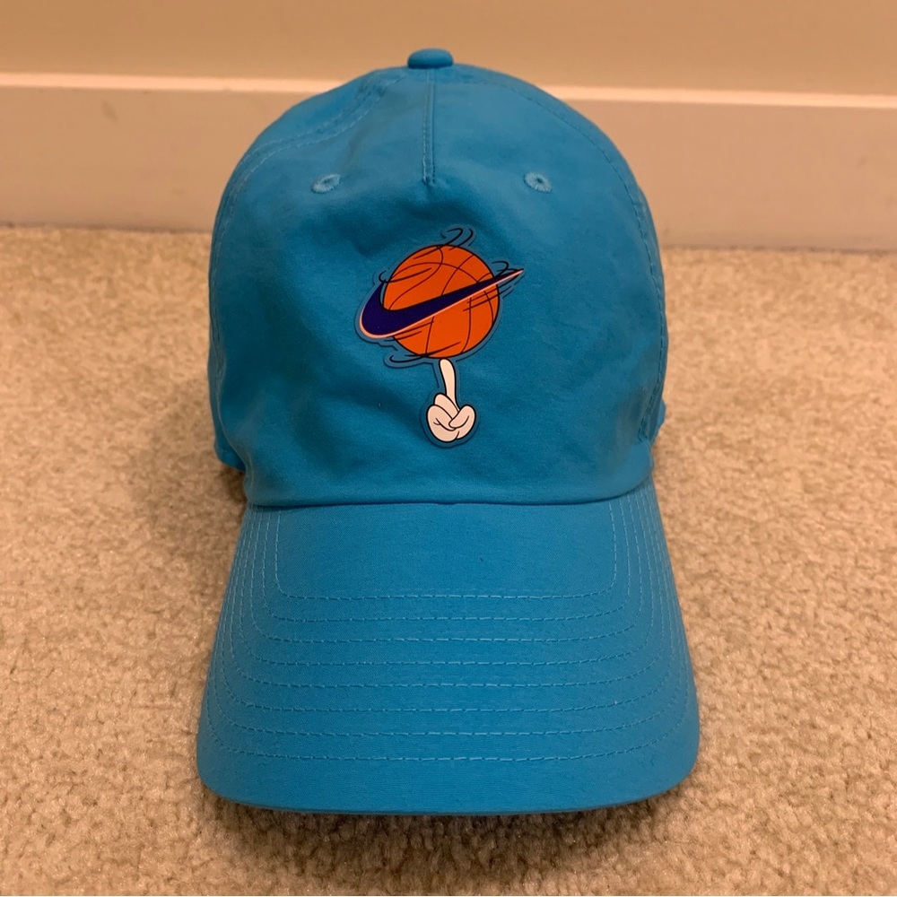 Nike Tune Squad Space Jam Blue Baseball Cap Hat Adjustable Strap One Size
